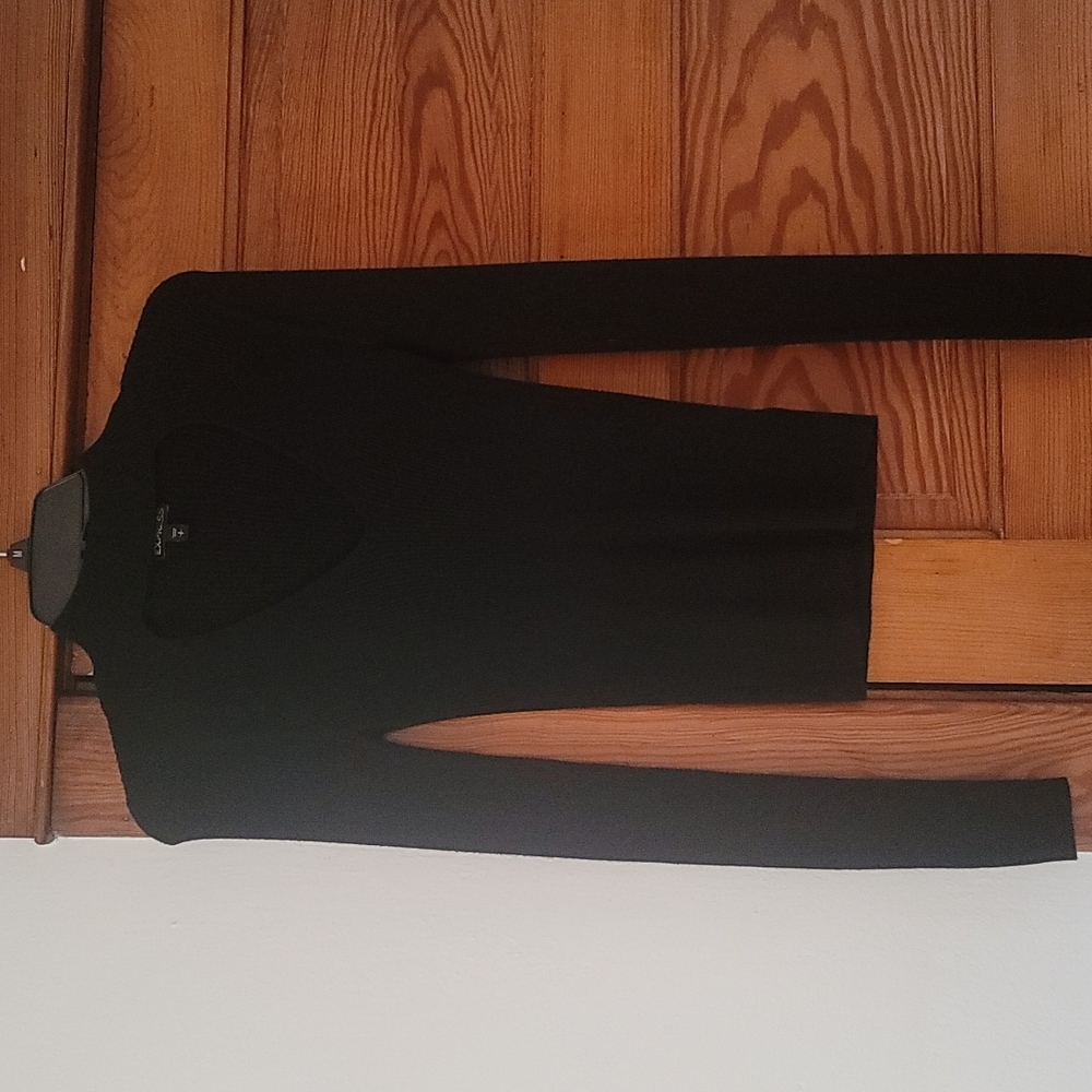 Express black knit top